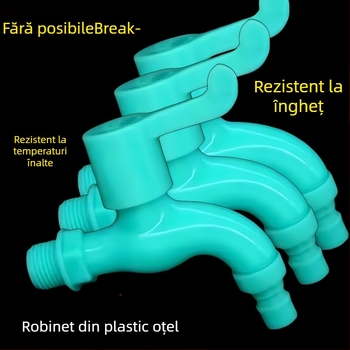 Robinet exterior din plastic antifrână, filet, model ST-8665, interval de temperatură -40°C până la -90°C, presiune nominală 0-1.6 MPa