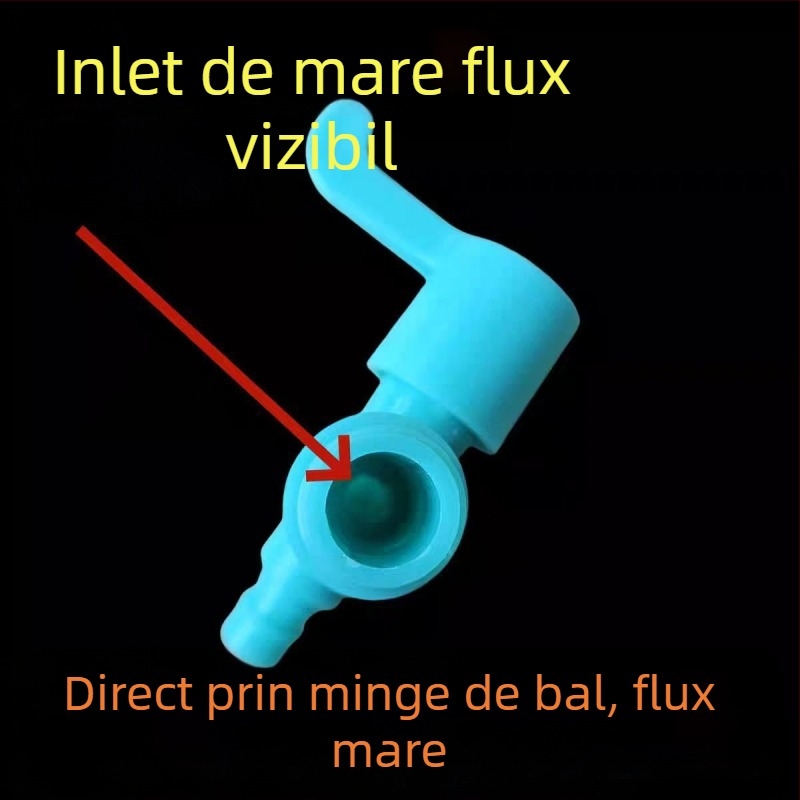 Robinet exterior din plastic antifrână, filet, model ST-8665, interval de temperatură -40°C până la -90°C, presiune nominală 0-1.6 MPa