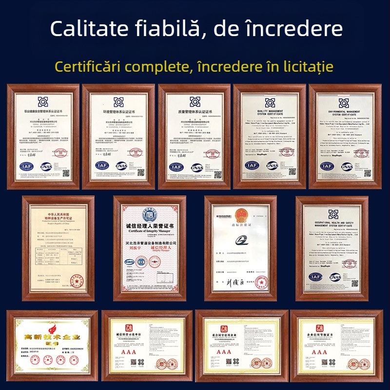 Flanșă cu filet interior, oțel inoxidabil 304/316L, forjat, rezistent la înaltă presiune, conectare cu șurub