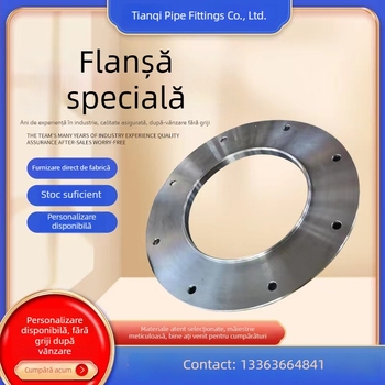 Flanșă specială din oțel carbon, forjată, tip orizontal, conectare prin sudură, rezistență la coroziune și la înaltă presiune, standard național, Tianqi