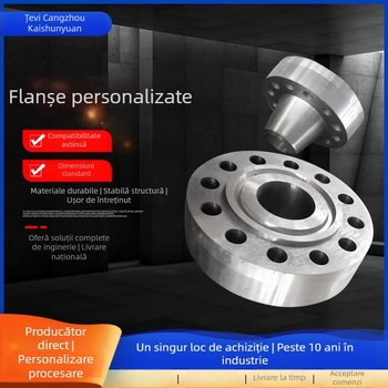 Flanșă din oțel carbon, tip orizontal, conectare prin sudură, model 10, grad 1