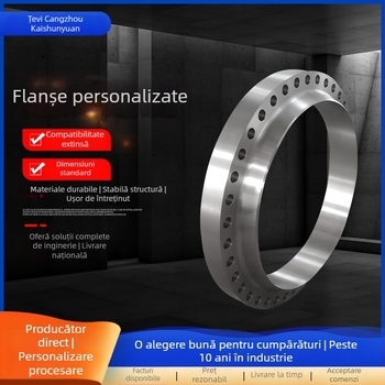 Flanșă din oțel carbon, tip orizontal, conectare prin sudură, model 10, grad 1