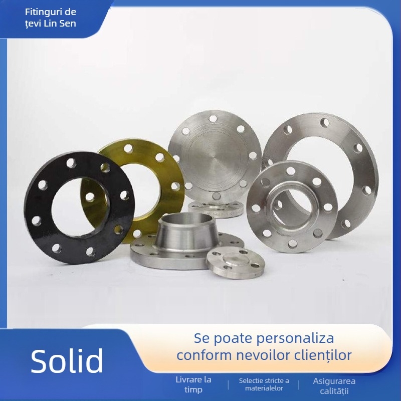 Flanșă din oțel inoxidabil forjat, tip lateral, conectare prin sudură, PN10, rezistentă la coroziune