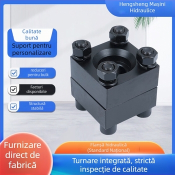 Flanșă pătrată din oțel inoxidabil, tip lateral, conectare prin sudură, rezistentă la presiune înaltă