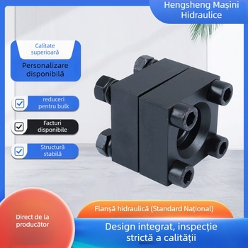 Flanșă pătrată din oțel inoxidabil, tip lateral, conectare prin sudură, rezistentă la presiune înaltă