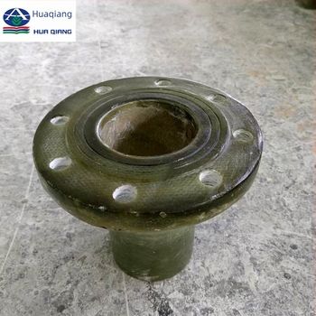 Fitings FRP cu flanșă din fibră de sticlă - diametru variabil al flanșei - îmbinare scurtă - proces de lay-up manual