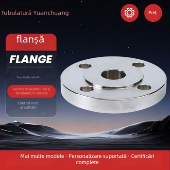 Flanșă din oțel inoxidabil, flanșă sudată turnată cu gât (Material: oțel inoxidabil; Grad: 304/316; Conexiune: sudare; Rezistent la coroziune; Standard național)