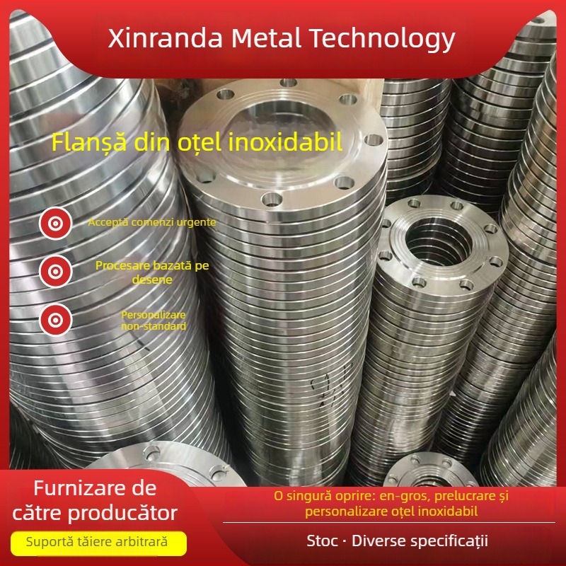 Flanșă din oțel inoxidabil DN50-DN2000, 304/201, flanșă forjată cu sudură plată