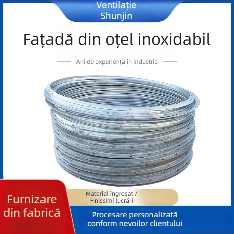 Garnitură de flanșă SJ-07, oțel galvanizat sau oțel inoxidabil, conectare prin sudură, rezistență înaltă la compresie, Clasa A