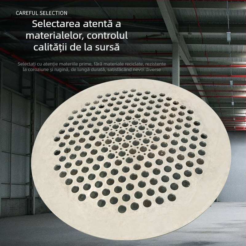 Flanșă din oțel inoxidabil pentru țevi cu placă poroasă și filtru cu formă specială, diametru mare, placă flanșă compozită