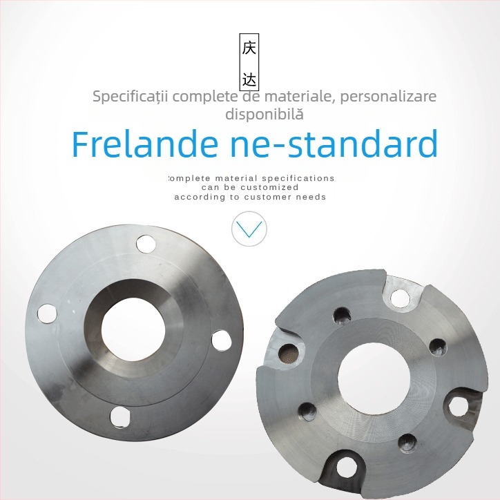 Flanșă din oțel inoxidabil, tip axial, conectare prin sudură, rezistență înaltă la presiune, model: flanșă laminată la rece