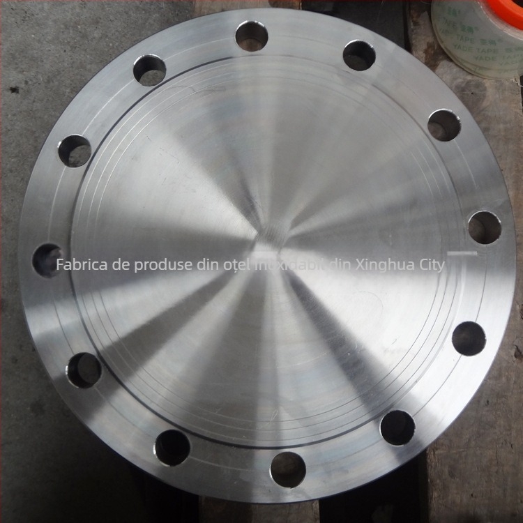 Flanșă din oțel inoxidabil, tip axial, conectare prin sudură, rezistență înaltă la presiune, model: flanșă laminată la rece