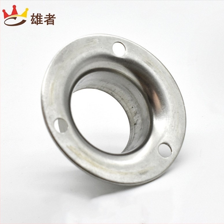 Suport flanșă din oțel inoxidabil pentru bară de haine orizontală, tip transversal, sudură, model FLZXZ001, grad avansat, rezistență la coroziune și la presiune înaltă