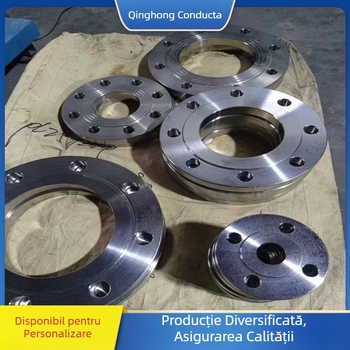 Flanșă din fontă ductilă, tip lateral, conectare prin sudare, cu elasticitate bună, rezistență la coroziune și la presiune înaltă.