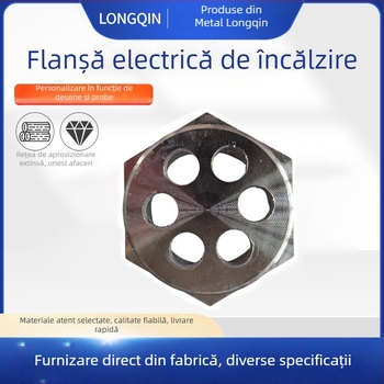 Flanșă hexagonal din oțel inoxidabil, conexiune prin șurub — model nestandard Long QIN