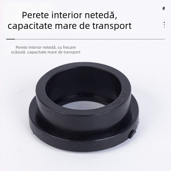 Set flanșă PE din plastic – tip orizontal, conectare cu șurub, material PE, elasticitate bună