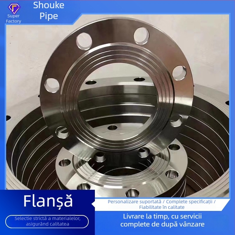 Flanșă din oțel inoxidabil, tip axial, conectare prin sudură, bună rezistență la presiune