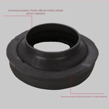 Inel de flanșă pentru toaletă, din cauciuc, etanșare, Huixin, stil modern minimalist