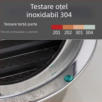 Cap de ventilație exterior din oțel inoxidabil 304, grosime, pentru perete, capac circular de evacuare a aerului
