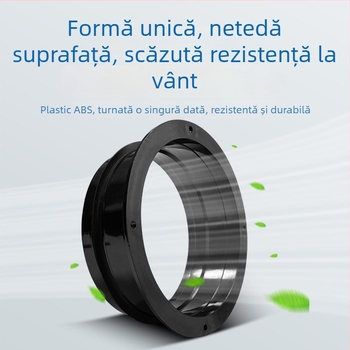 Inel de etanșare pentru flanșă, PVC, pentru conducte de ventilație, conectare prin șuruburi, rezistență la presiune înaltă, model 110/160