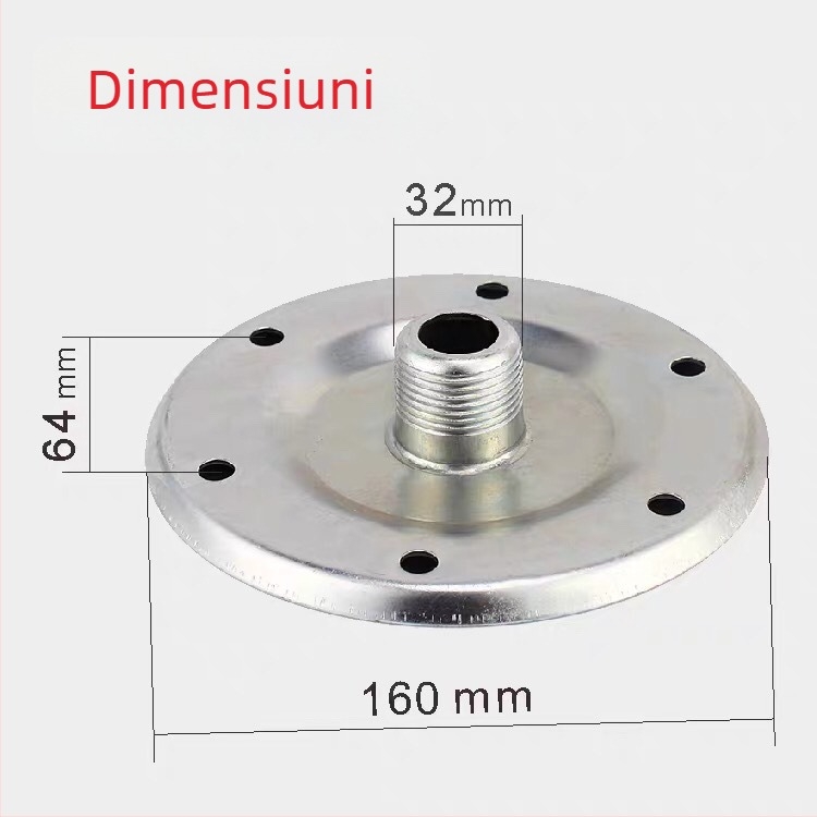 Etanșare pentru flanșă de rezervor sub presiune din oțel inoxidabil cu capac de conectare