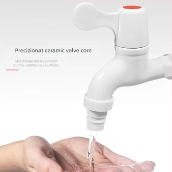Robinet PVC pentru alimentare cu apă și fitinguri pentru conducte - plastic, model 20, grad 1