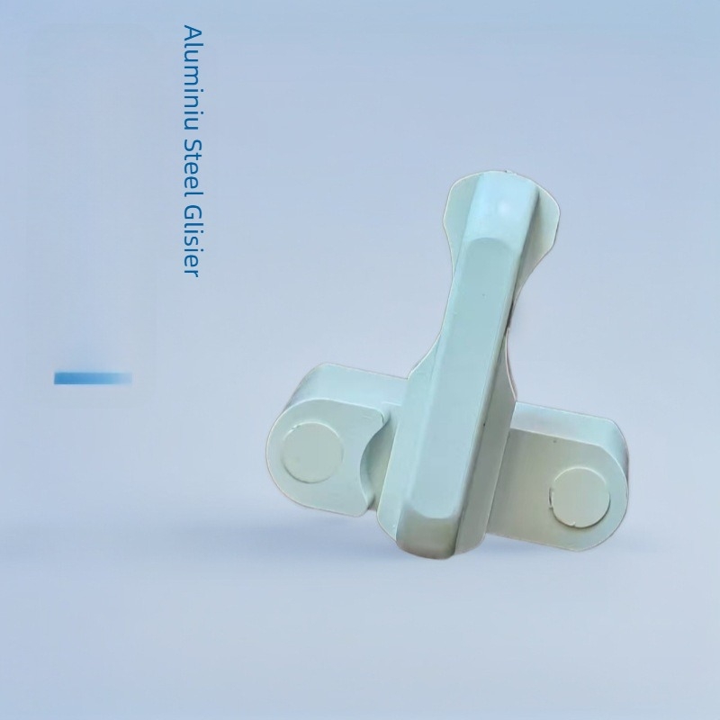Încuietoare în formă de T pentru ferestre oscilobatante, construcție plastic-metal, protecție anti-furt, design modern minimalist