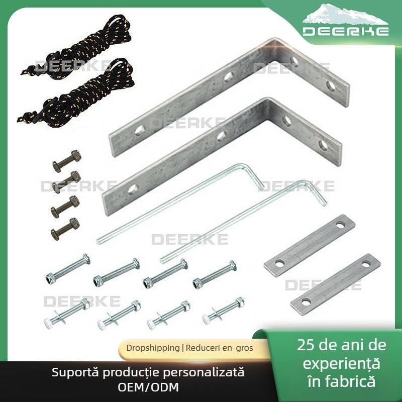 Delk accesorii pentru cortul de pe acoperișul mașinii – compatibil universal, carcasă rigidă