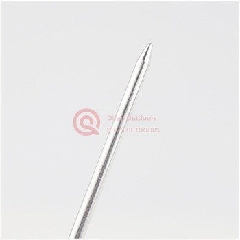 Cuie de cort hexagonale din aliaj de aluminiu 6061, rezistente la vânt, accesorii de camping, greutate 16 g