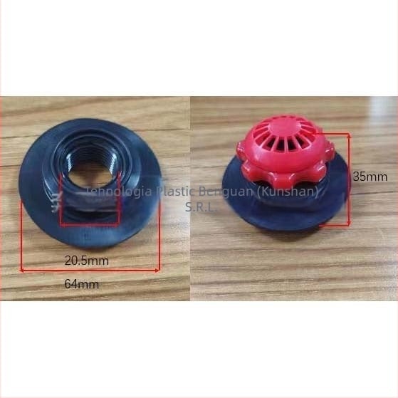 Valvă reductoare de presiune din PVC (material PVC; brand Crown; eliberare sigură a presiunii)