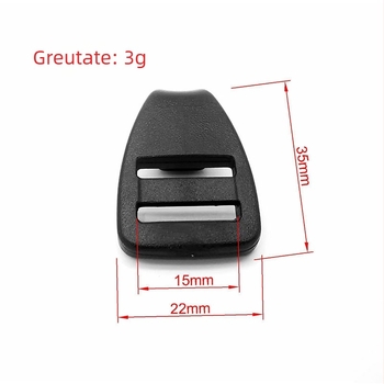 Mee POM cataramă din plastic și cârlig pentru curele pentru rucsaci de drumeție și corturi — accesoriu de bagaj rezistent la uzură