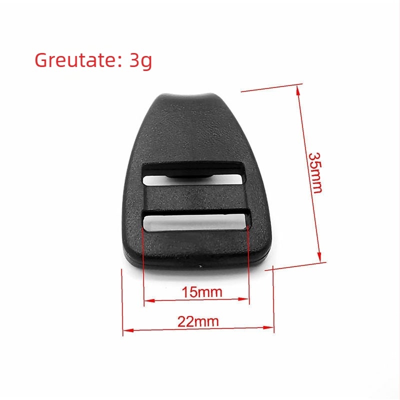 Mee POM cataramă din plastic și cârlig pentru curele pentru rucsaci de drumeție și corturi — accesoriu de bagaj rezistent la uzură