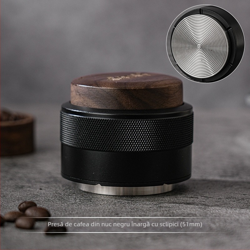 Presă de cafea pentru pudră, din oțel inoxidabil, 300 g, personalizare disponibilă, potrivită pentru cafenele, baruri și utilizare în aer liber