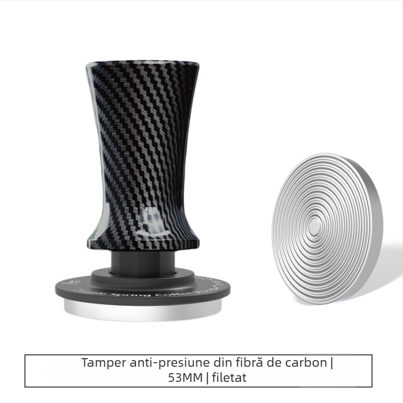 Tamper de cafea, din oțel inoxidabil, cu filet, stil modern simplu, potrivit pentru birou și uz casnic