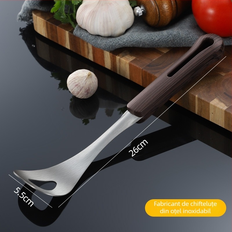 Mașină de făcut chiftele din oțel inoxidabil 304, matriță pentru chifteluțe de pește și creveți, design modern minimalist, imprimare logo disponibilă, lansare în 2024