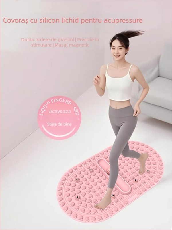 Placă de acupresiune pentru masajul picioarelor – OEM cu suport, 200 buc./cutie, greutate 550 g