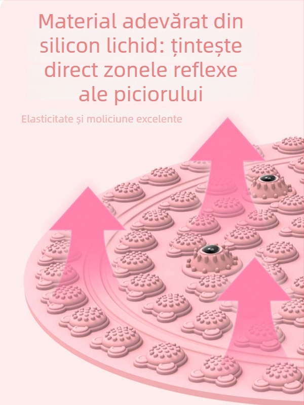 Placă de acupresiune pentru masajul picioarelor – OEM cu suport, 200 buc./cutie, greutate 550 g