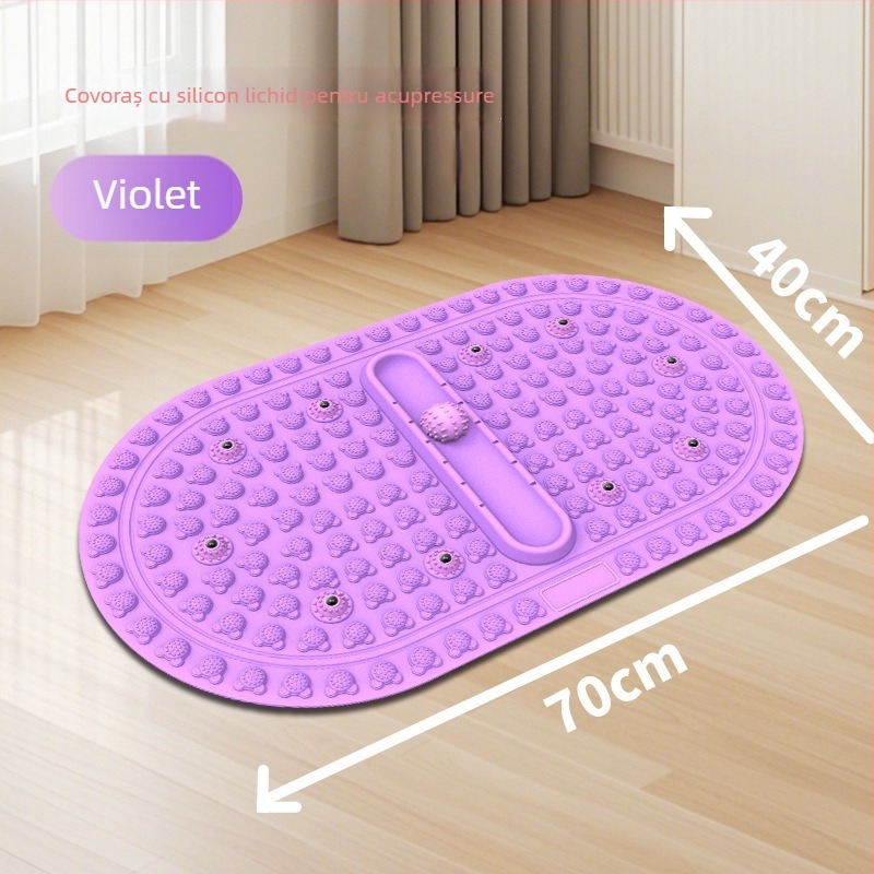 Placă de acupresiune pentru masajul picioarelor – OEM cu suport, 200 buc./cutie, greutate 550 g