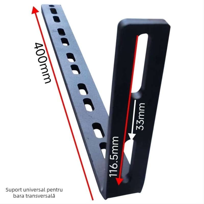 Set de accesorii pentru cortul auto: bare transversale, părți pentru prelata laterală, țevi de susținere din aluminiu și profile pentru camping