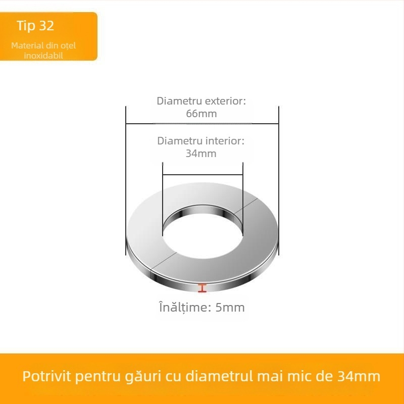 Cap de țeavă decorativ din oțel inoxidabil Lin Jie