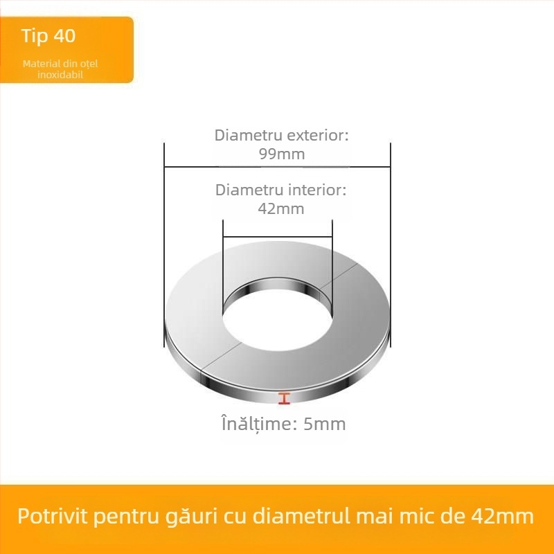 Cap de țeavă decorativ din oțel inoxidabil Lin Jie