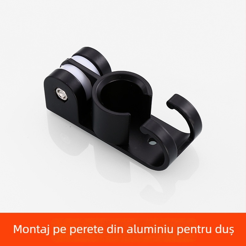 Set cap de duș cu mâner și furtun - Top-Spray ploaie, oțel inox, suport rotativ