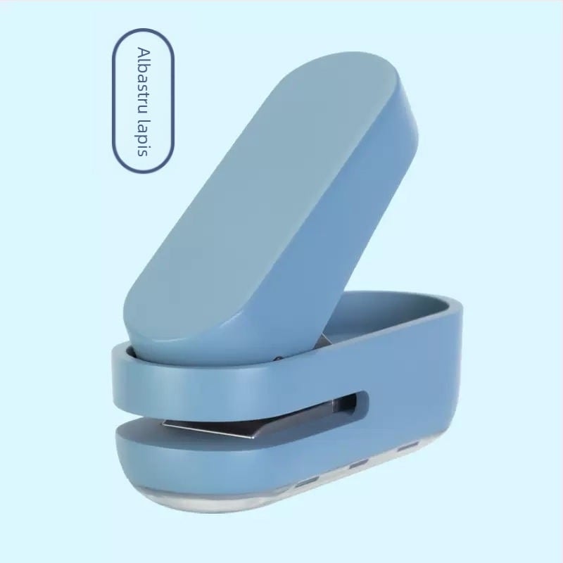 Deli NS088 Perforator manual pentru o singură gaură, grosime de perforare 12 mm, portabil pentru bilete