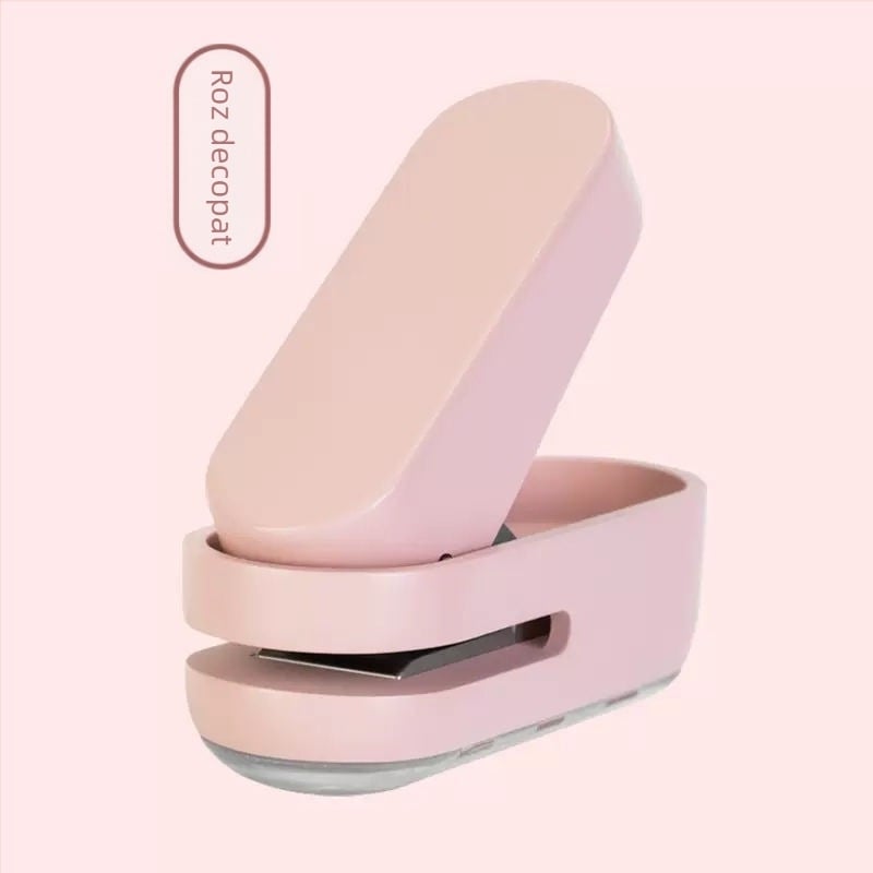 Deli NS088 Perforator manual pentru o singură gaură, grosime de perforare 12 mm, portabil pentru bilete