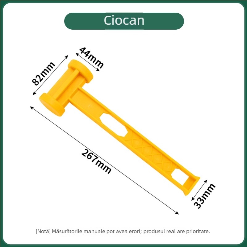 Heavenly Hope Accesorii din Fier pentru Corturi și Canopy — Cleme Îmbunătățite pentru Frânghia de Vânt cu Două Găuri, Țeavă Fluorescentă