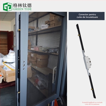 Accesoriu pentru bandă de închidere a ferestrei casemate – șină de transmisie din aliaj, conexiune glisantă, anti-penetrație, funcționare silențioasă, Model GZ-01