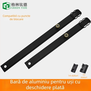 Accesoriu pentru bandă de închidere a ferestrei casemate – șină de transmisie din aliaj, conexiune glisantă, anti-penetrație, funcționare silențioasă, Model GZ-01