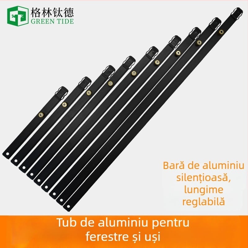 Accesoriu pentru bandă de închidere a ferestrei casemate – șină de transmisie din aliaj, conexiune glisantă, anti-penetrație, funcționare silențioasă, Model GZ-01