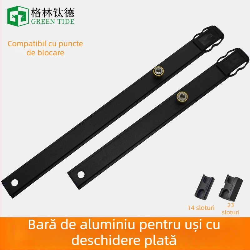 Accesoriu pentru bandă de închidere a ferestrei casemate – șină de transmisie din aliaj, conexiune glisantă, anti-penetrație, funcționare silențioasă, Model GZ-01