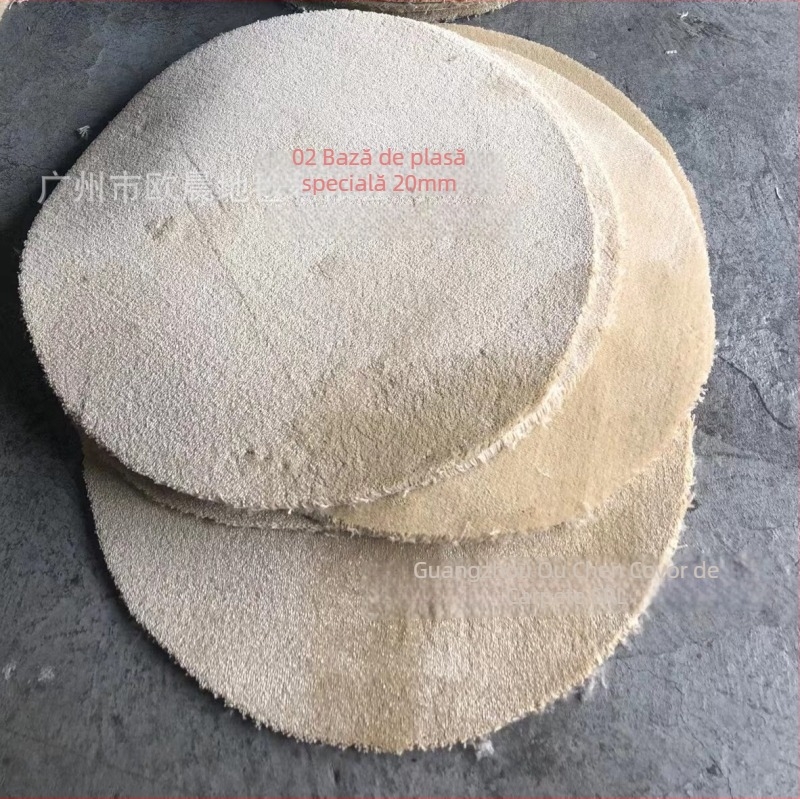 Pătură de lustruire rotundă, fibră de polipropilenă, model cu dungi, serie rezistență la abraziune